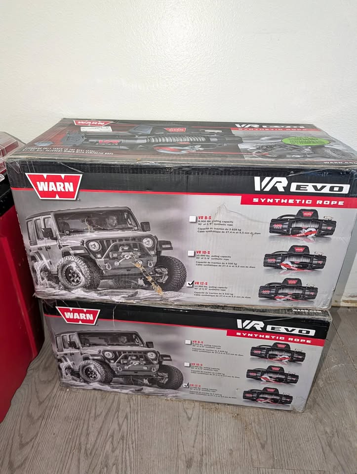 NEW Warn Evo VR 12-S Winch, one left in Pocatello, ID (photo 1)