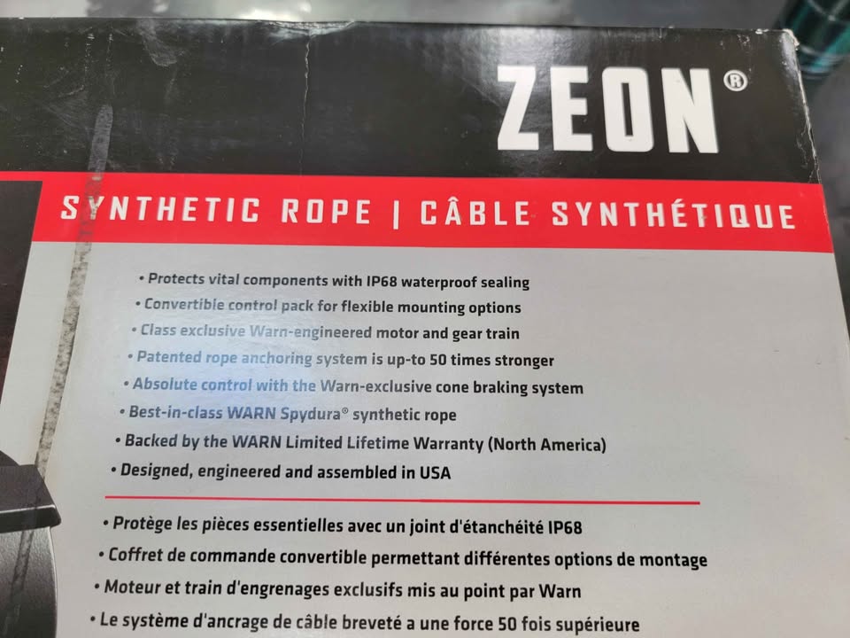 Warn zeon 10s winch NEW in Colorado Springs, CO (photo 4)
