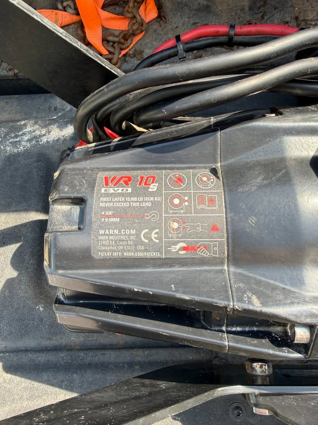 10,000lb. Warn Winch — photo 2