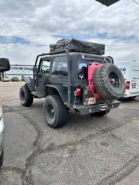 Black Jeep Wrangler TJ Off-Road Build