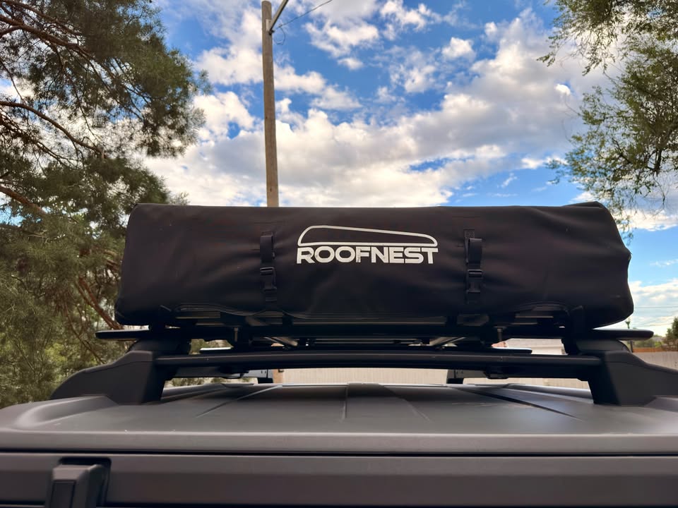 Roofnest Meadowlark Rooftop Tent with Yakima 50" Jetstream/Tmberline Towers in Arvada, CO (photo 6) — photo 6