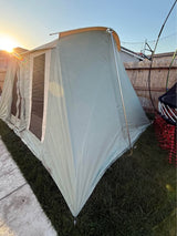 Springbar FAMILY CAMPER Canvas Tent 10x14 kodiak flexbow white duck coleman gazelle wall tent in Manteca, CA (photo 4)