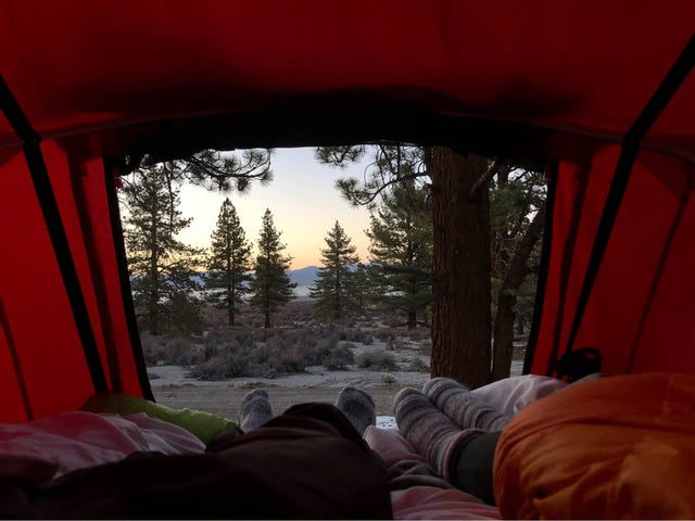 Yakima SkyRise 2-Person Rooftop Tent | Complete Setup | Lights & Gear Storage — photo 2