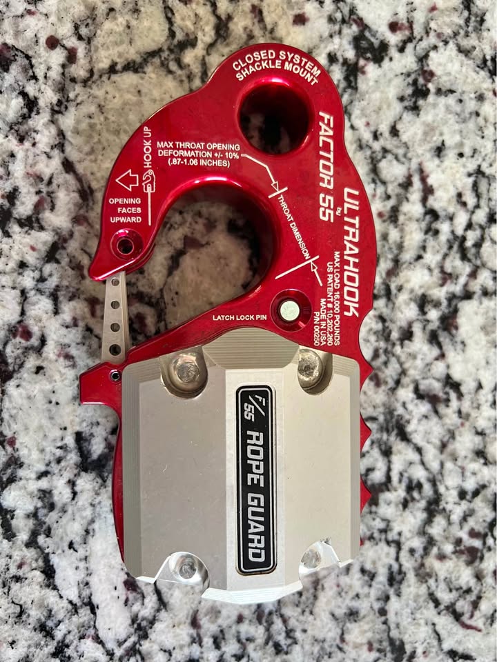 Factor 55 Red Ultrahook with rope guard in Littleton, CO (photo 1)