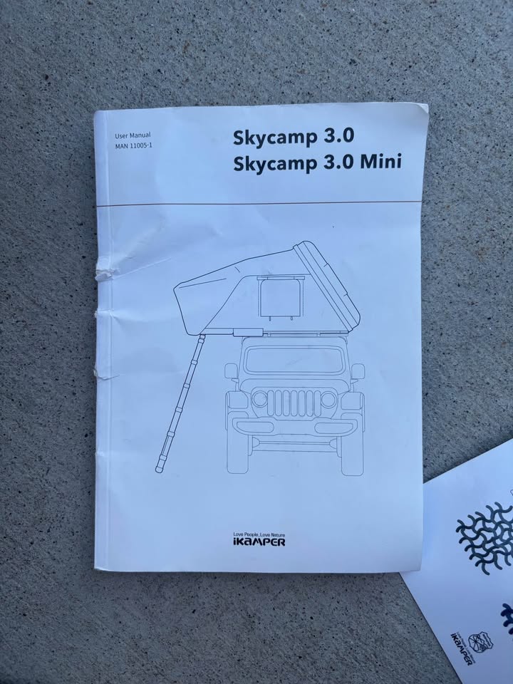 iKamper Skycamp 3.0 + Elevate Rack – Like New in Hill AFB, UT (photo 10)
