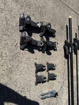 Thule Adventurer Cargo Box + Yakima 58” Roof Rack Crossbars, Towers & Mounting Accessories in Petaluma, CA (photo 3)