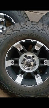 BFGoodrich All-Terrain T/A KO2 Tires with XD Series Wheels Complete set all 4 # 5 hole in Albuquerque, NM (photo 1)