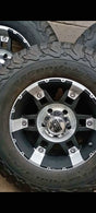 BFGoodrich All-Terrain T/A KO2 Tires with XD Series Wheels Complete set all 4 # 5 hole in Albuquerque, NM (photo 1)