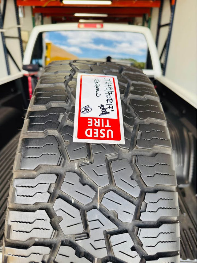 Set of 4 Used Tires Semi New Falken Wildpeak LT245/70R17” — photo 3