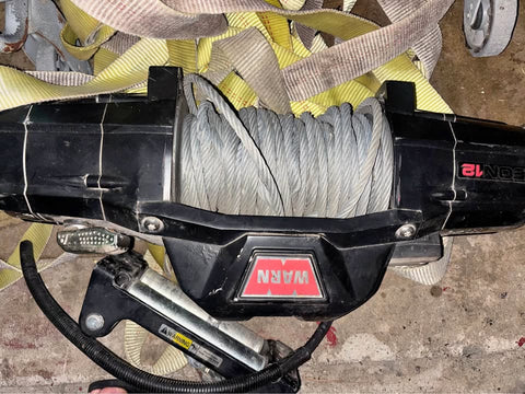 Warn winch 12,000 lbs