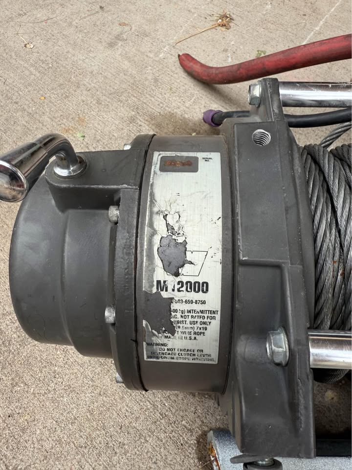 Warn M12000 Winch 12000 lbs in Westminster, CO (photo 2) — photo 2