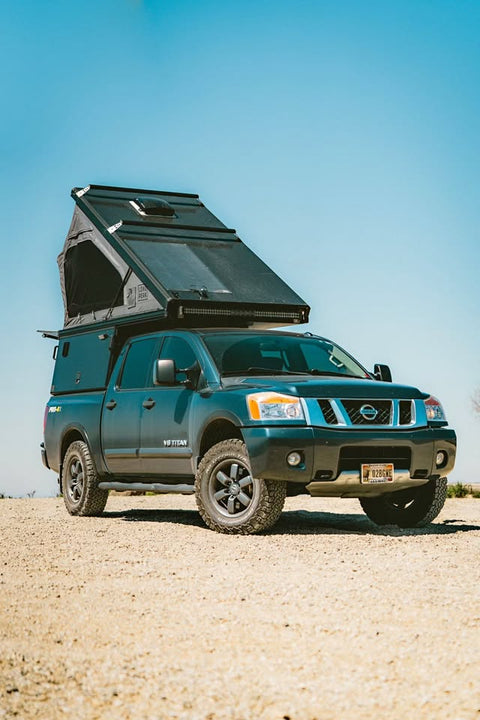 2014 Nissan Titan PRO-4X with Lone Peak Overland Camper (Fully Loaded)