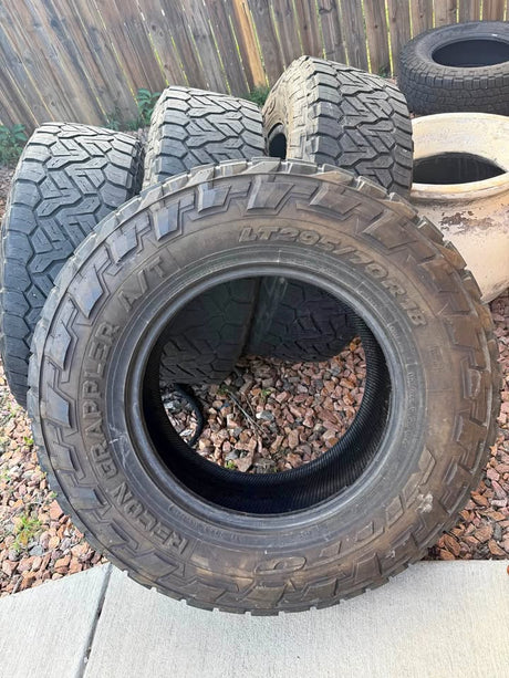 LT295/70r18 Nitto Recon Grappler All Terrain tires in Colorado Springs, CO (photo 1)