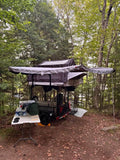 CVT Rooftop Tent on Carry-On Utility Trailer