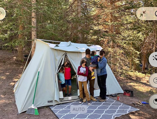 Springbar Tent Canvas Kirkhams with ground tarp and awning in Seguin, TX (photo 1)