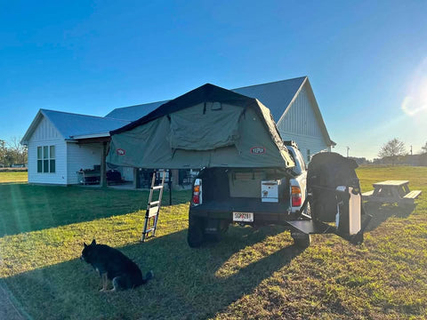 Tepui ruggedized tent with annex