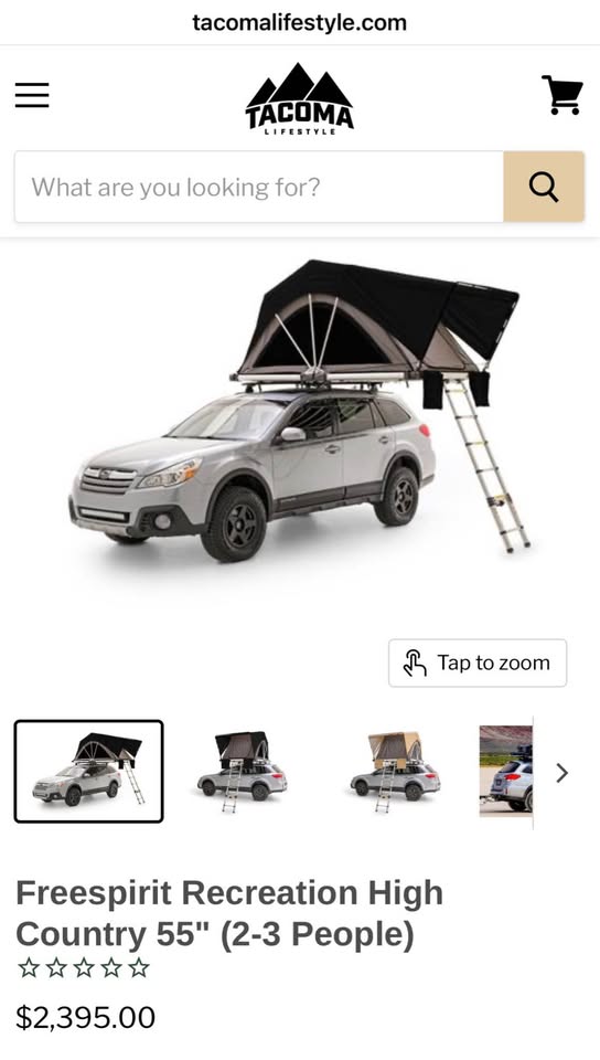 Freespirit Recreation Rooftop Tent – Like New in Visalia, CA (photo 4) — photo 4
