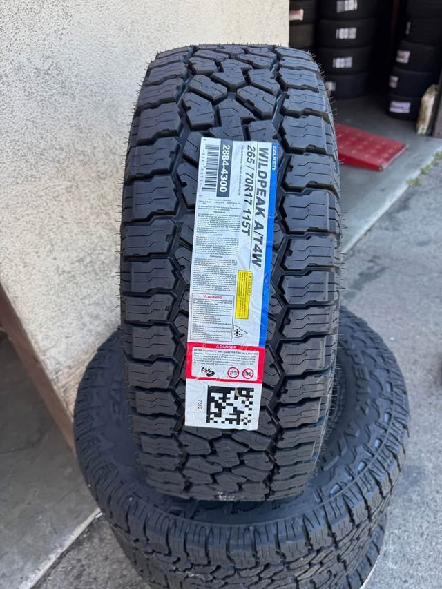 265/70R17 Falken Wildpeak A/T4W Brand new 4 tires Free Mount Balance installed 265/70/17 llantas — photo 2