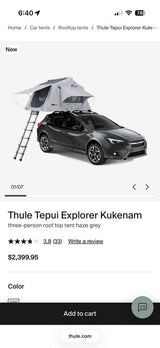 Thule Tepui Car Tent in Denver, CO (photo 7)