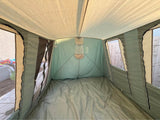 Springbar FAMILY CAMPER Canvas Tent 10x14 kodiak flexbow white duck coleman gazelle wall tent in Manteca, CA (photo 7)