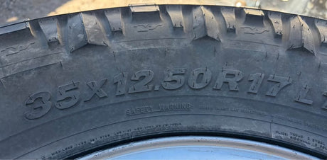 35x12.50R17 Nitto Trail Grappler M/T Tires in Reno, NV (photo 3)