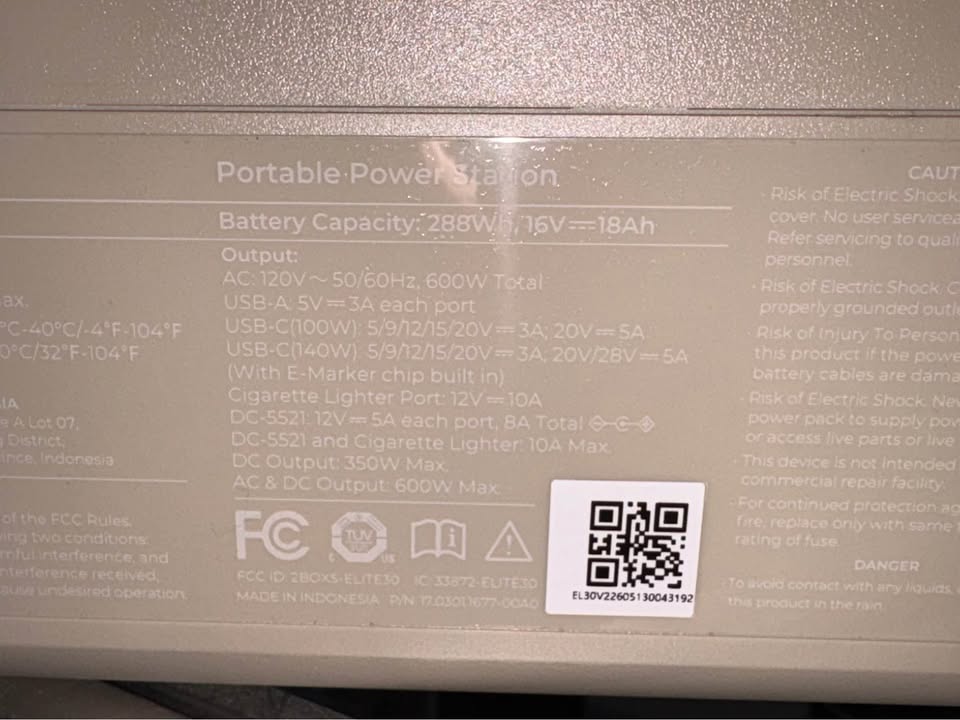 BLUETTI Elite 30 V2 Portable Power Station in Thornton, CO (photo 4) — photo 4