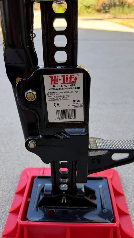 Hi-Lift 48" Jack with Off-Road Base - NEW — photo 2