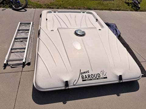 James Baroud Grand Raid XXL EVO hard-shell rooftop tent