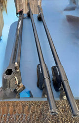 Yakima locking roof racks with bike tray in San Diego, CA (photo 1)