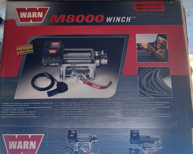 Warn M8000 winch — photo 2