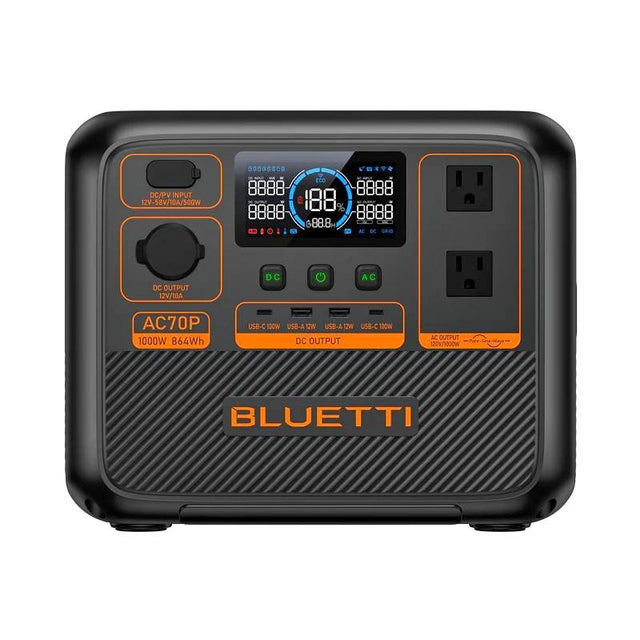 BLUETTI AC70P Portable Power Battery Generator 1000W in Newark, CA (photo 1)