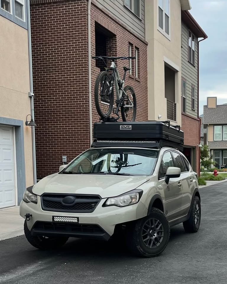 Prinsu Roof Rack | Subaru Crosstrek 2013-2017 & LightBar in Ogden, UT (photo 4) — photo 4