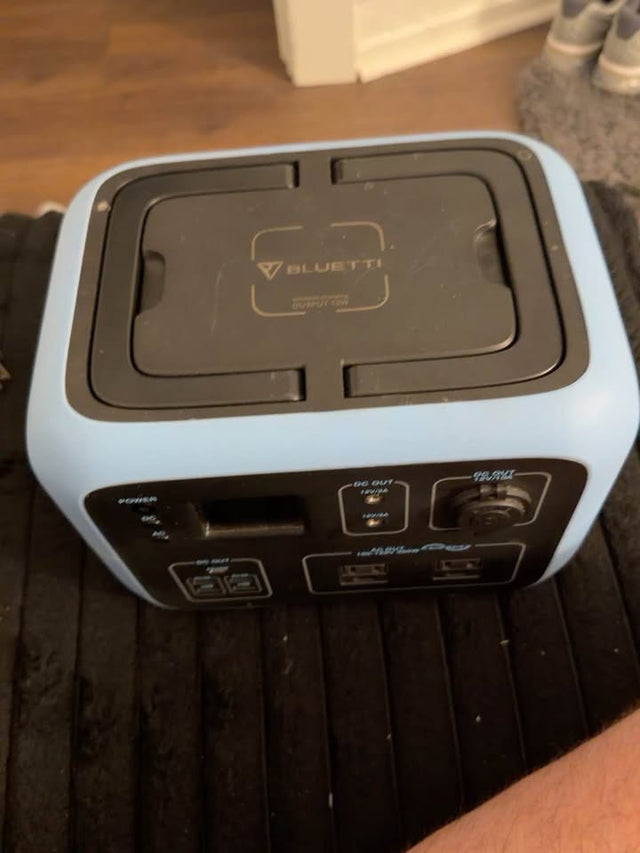 BLUETTI EB3A Portable Power Station – 600W / 268Wh – Tested & Working — photo 2