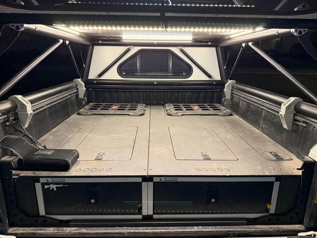 Tacoma Short Bed Goose Gear Dual Bed Drawers — photo 3