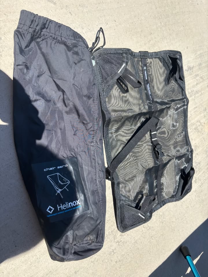 Two Camping Hiking Chairs - Helinox Chair Zero 1lb in Prescott, AZ (photo 5) — photo 5