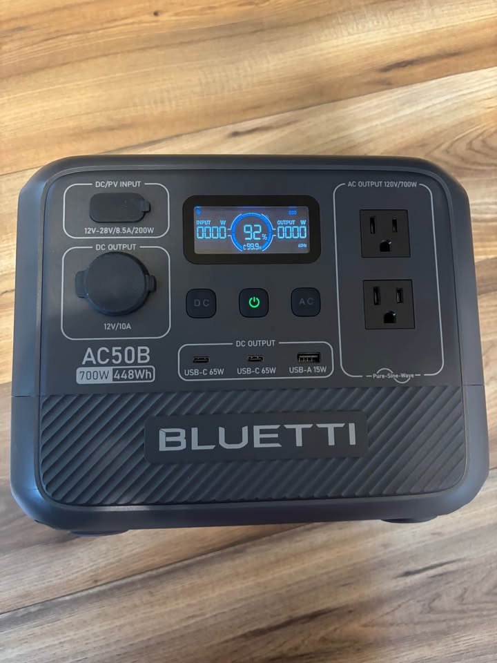 Bluetti AC 50B Portable Power Station in Lebanon, PA (photo 2) — photo 2