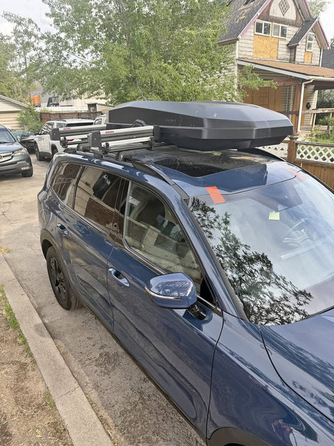 Yakima Roof Rack set up