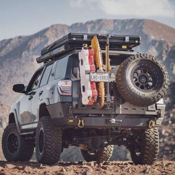 C4 overland mount for Maxtrax, rotopax, etc (photo 4) — photo 4