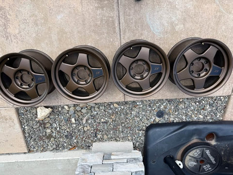 SCS F5 wheels Matte Bronze 18x9 6x139.7 +12 offset (5 rims) in Vacaville, CA (photo 2)