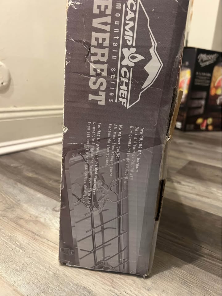 Never Used Camp Chef Everest 2-burner camping stove in East Orange, NJ (photo 4) — photo 4