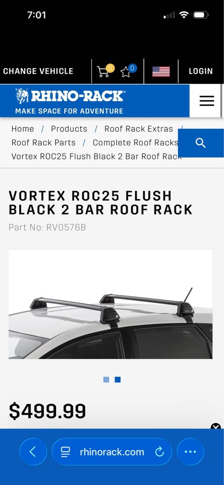 Rhino rack for SUV — photo 2