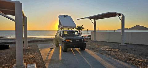 James baroud discovery hard shell roof top tent