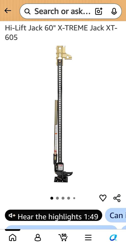 Hi-lift X-treme 60" jack in Orem, UT (photo 1)
