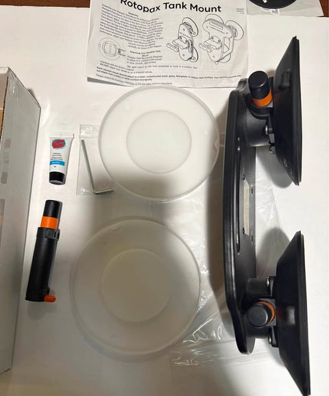 Seasucker Rotopax suction gas/water mount