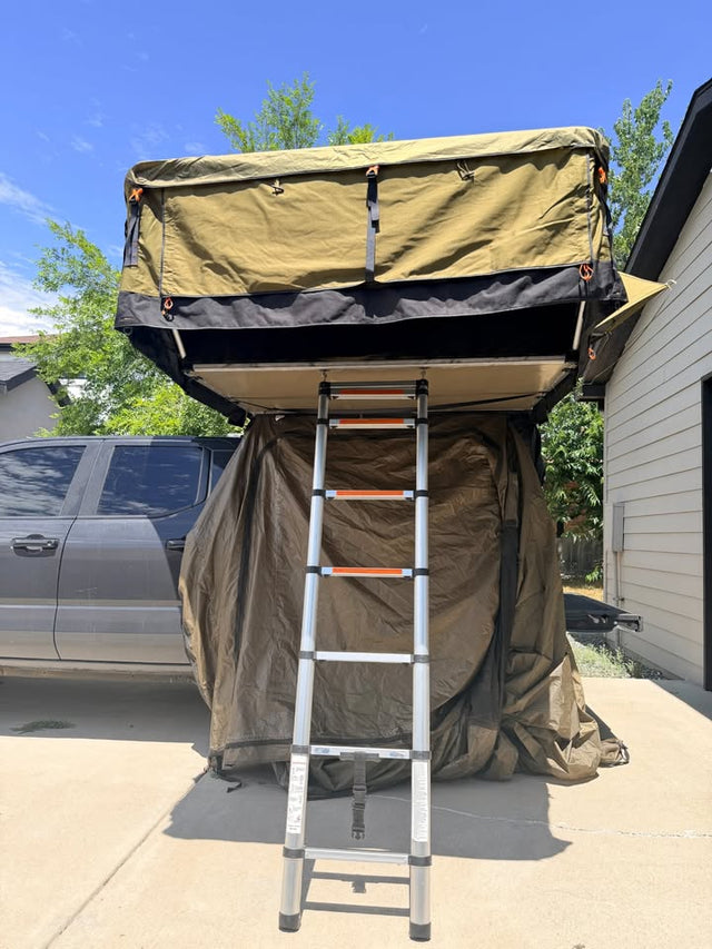 23Zero Walkabout 62 2.0 Blackout Roof Top Tent w/ Long Annex — photo 3