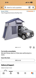 Tepui Rooftop tent