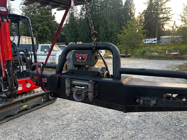 YJ ARB winch Bumper W/ Warn 8274 winch — photo 2