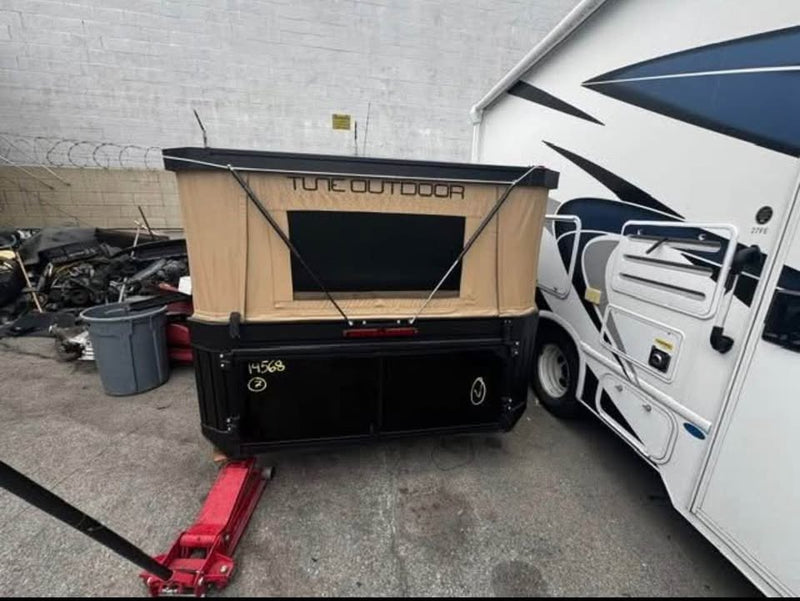 Tune Outdoor M1 Pop-Up Truck Camper w/ Integrated Solar Roof – Toyota Tacoma (photo 6) — photo 6