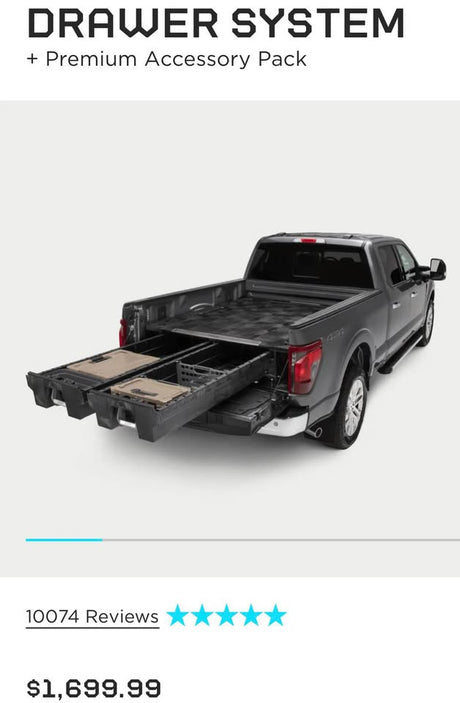 Decked drawer system for 2026 Toyota Tacoma 6ft bed in Cordova, TN (photo 2)