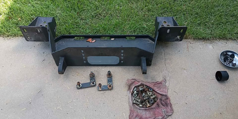 Smittybilt M-1 winch bumper for F-250 in Horseshoe Bay, TX (photo 2) — photo 2